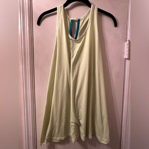 Athleta Yellow Sleeveless Top